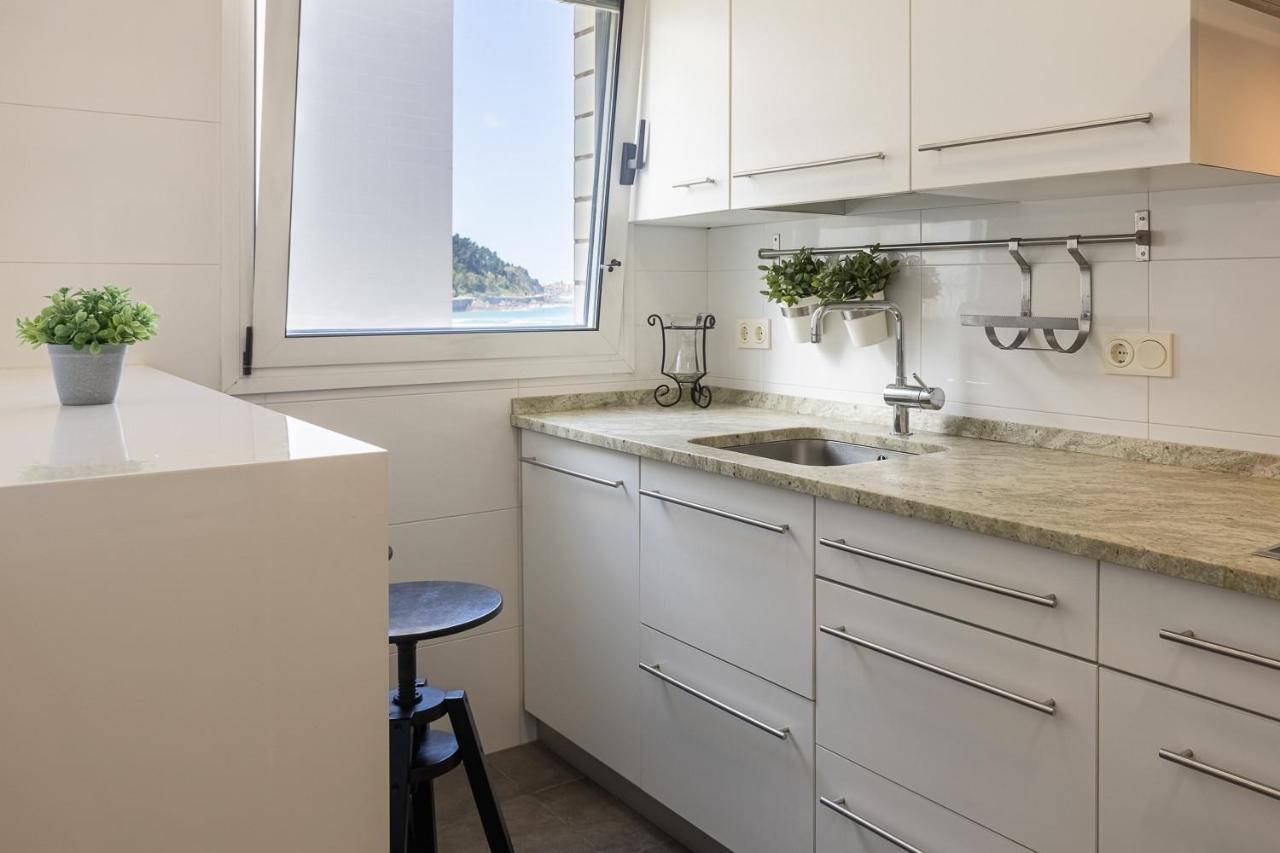 Appartamento Egona-San Luis 2 Vivienda, Playa Y Garaje Zarautz Esterno foto